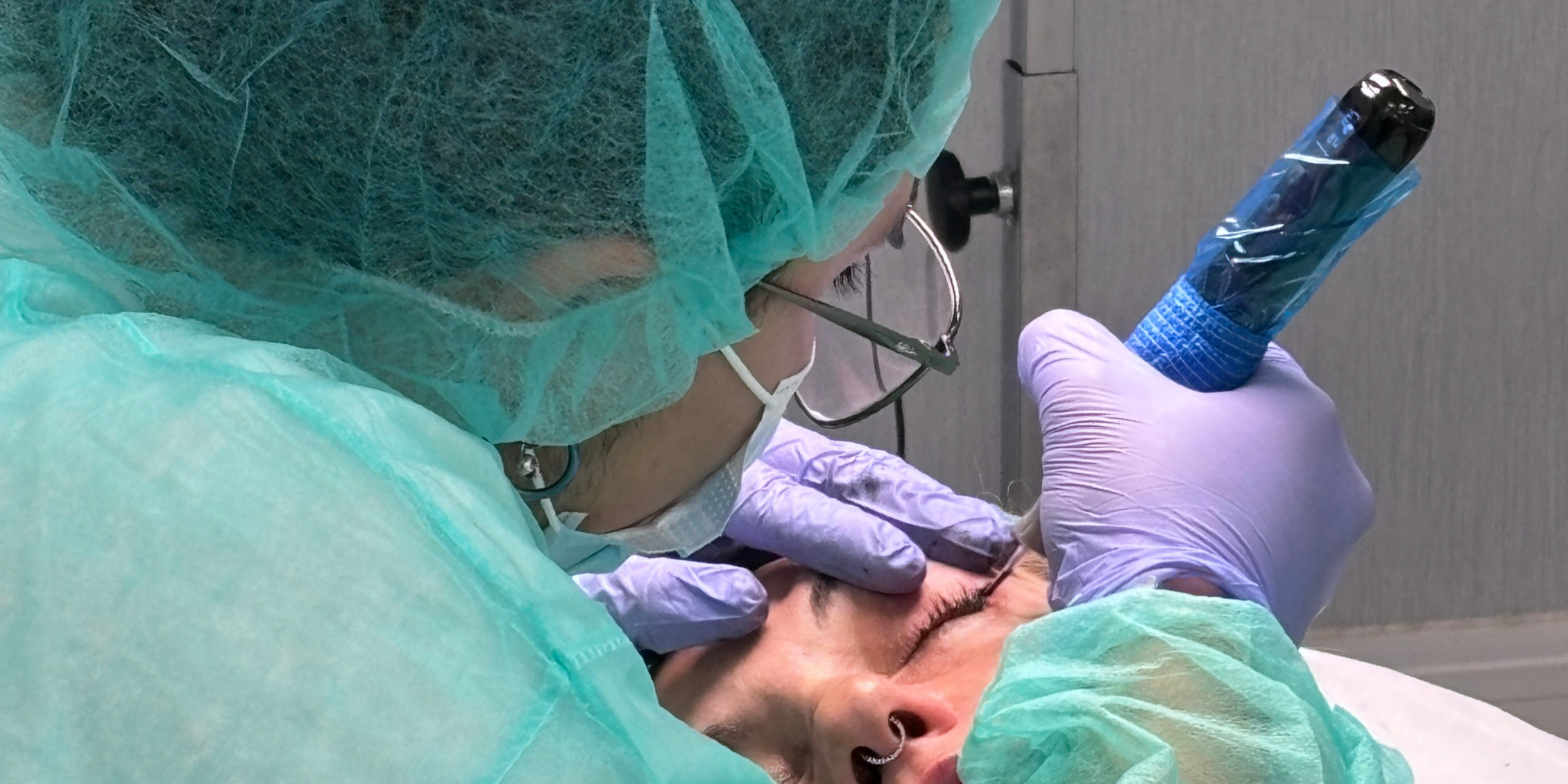 Delineado permanente de ojos en Barcelona Resultado de un delineado permanente de ojos con técnica de interlínea